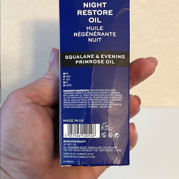 Revolution Night Restore Oil - anti-aging product, 1 oz. - Picture 3 of 3